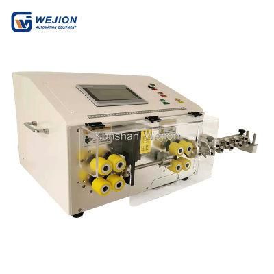 New 35 square single line automatic computer wire stripping machine