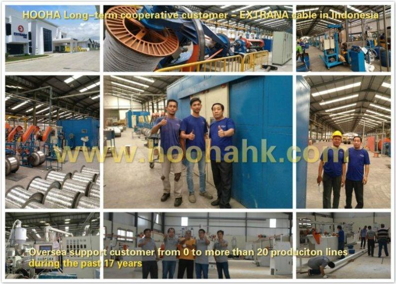 PVC Power Cable Wire Extrusion Machine for Construction and Building