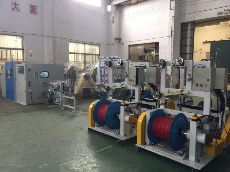 0.38-1.7mm Bare Copper Wire High Speed Twisting Machine and Double Twister Machine