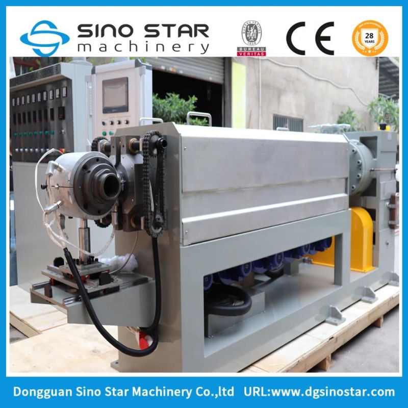 China Wire Cable Copper Extrusion Extruder Extruding Making Machine for Wire Production Line