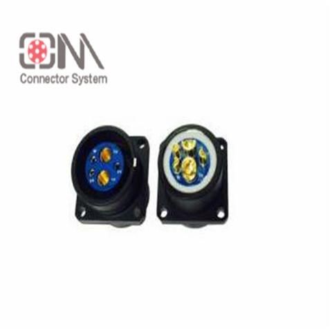 Qm F Series Mfn Flange Fixed-Socket Metal M12 Push-Pull RJ45 M12 Connector Banana Plug Socket Terminal Connector