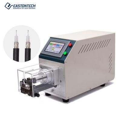 Eastontech 1.13-6.99mm Rigid Several Layers Coax Cable Stripping Machine Coaxial Cable Rotary Stripping Machine