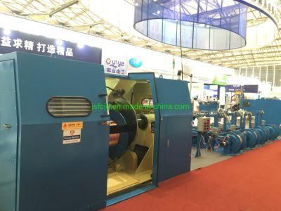Auto Oil PLC Pitch Touchscreen Control Operate Bare Copper Wire Buncher Bunching Machine0.85-2.14mm Wire 4.0-25sq mm Core Wire Winding Machine