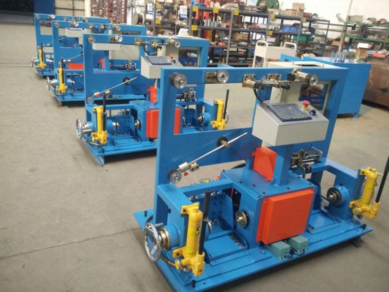 Ultra Fine Copper Wire Rewinding Twist Twister Twisting Bunching Buncher Coiling Stranding Machine