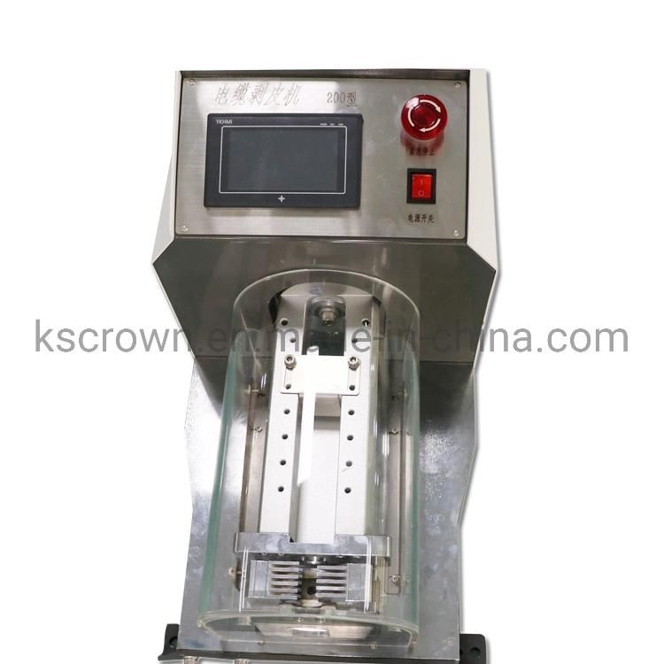 Cable Stripping Machine with Rotary Blade Cutter for Better Peeling Effect (WL-R100)