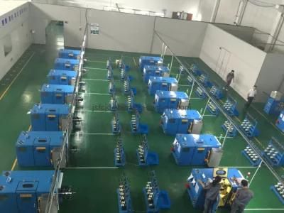 Electrical Cable Copper Wire Winding Double Twisting Bunching Extrusion Drawing Making Buncher Machine
