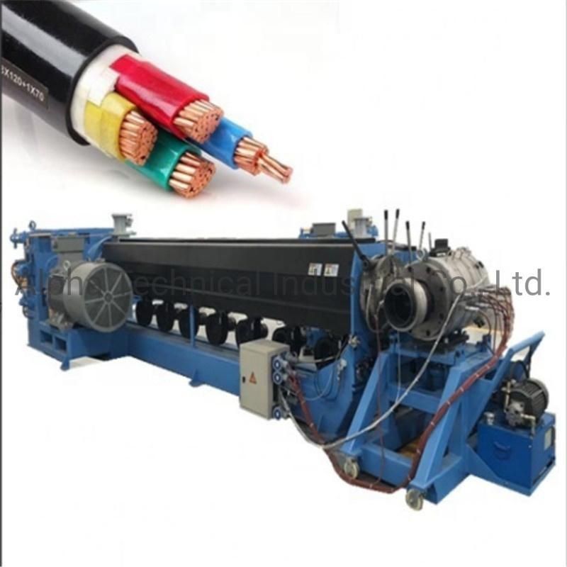 High-Quality Electric Wire/ Cable Making Machine, Cable Sheathing/Insulated Extruder^