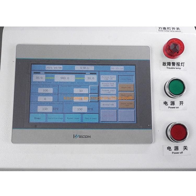 Wl-950 High Speed Long Electric Wire Cutting & Stripping Machine