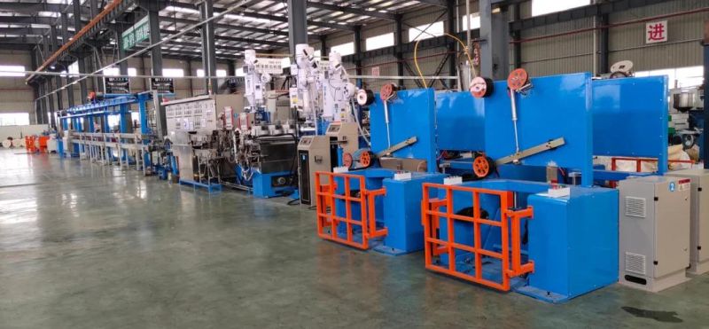 Electrical Wire Power Wire Extruder Extrusion Bunching Stranding Twisting Twister Buncher Machine