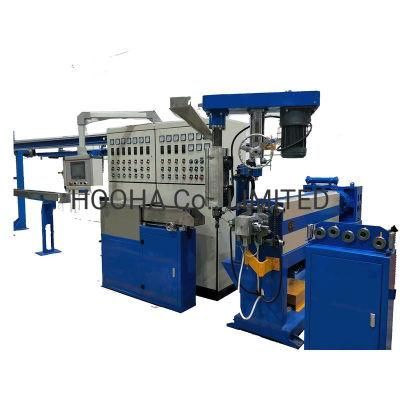 Single Core High Speed PVC/PE/PP Extruder Insulated Wire Sheathing Extrusion Machine