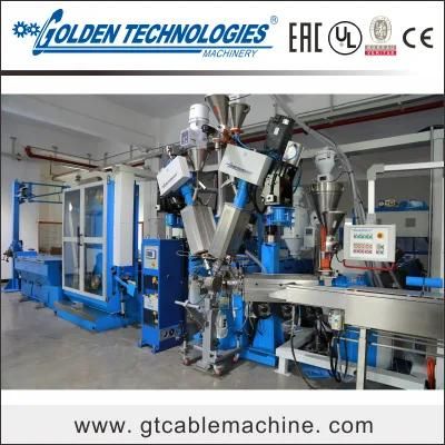 Physical Foaming Coaxial Cable Extruder Extrusion Machine with High Quality
