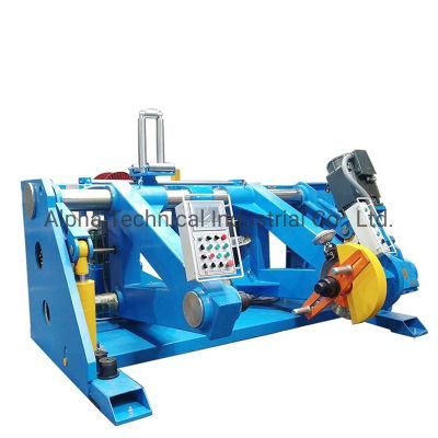 Cable Drum Winding Hydraulic Cantilever Take-up Machine with Traverse for