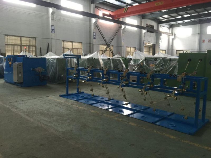 Electrical Cable Copper Wire Annealing Tinning Winding Extrusion Winding Drawing Bunching Stranding Making Machine