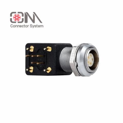 Qm B Series Zxg Socket M12 Pin Push Pull RJ45 M12 Connector Banana Plug Socket Terminal Connector