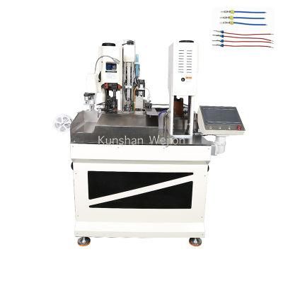 Servo-type Single-end Automatic Water-proof Bolt Terminal Device Insulated Cable Crimping Machine