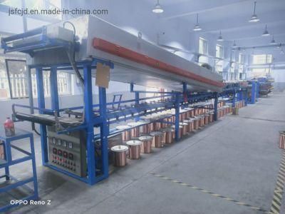 Copper Alloy Wire Annealing Tinning Stranding Strander Buncher Extrusion Bunching Drawing Twisting Machine