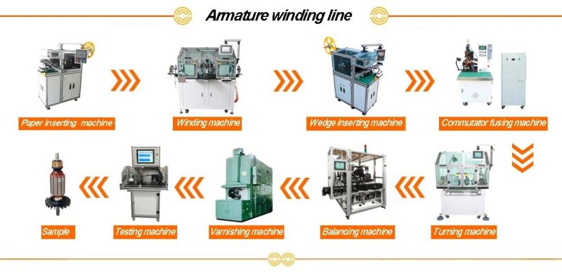 Economic Type Machine for Armature Coil Winding Machine