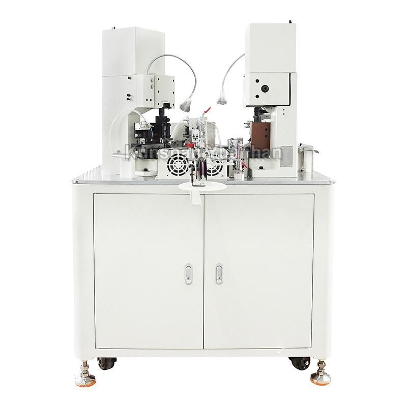 Full Automatic PVC Cable Wire Stripping Terminal Crimping Machine/Double Ends Crimping Machine