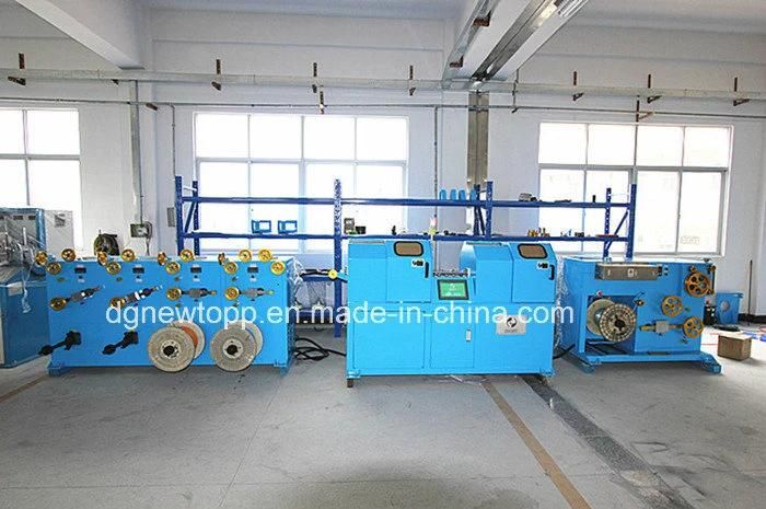 Horizontal Type Double-Layer / Mulitlayer Cable Wrapping Machine
