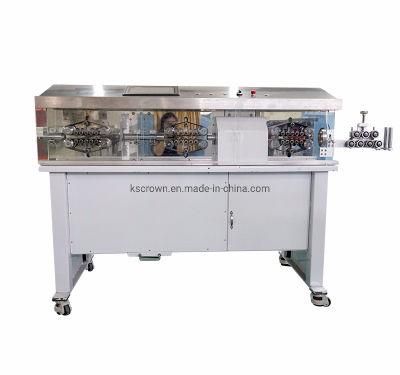 Automatic 70 ~ 300 Sqmm Large Square Wire Power Cable Cutting and Stripping Machine