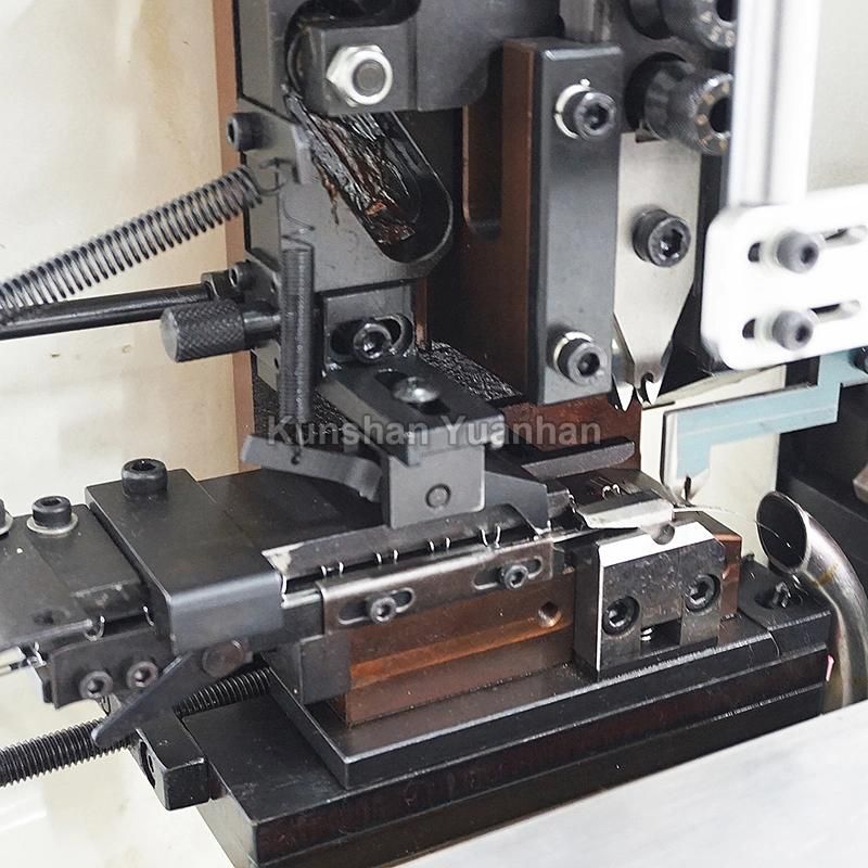 Full Automatic Multi Core Cable Stripping and Terminal Crimping Machine Sheathed Wire Stripping Crimping at One Time