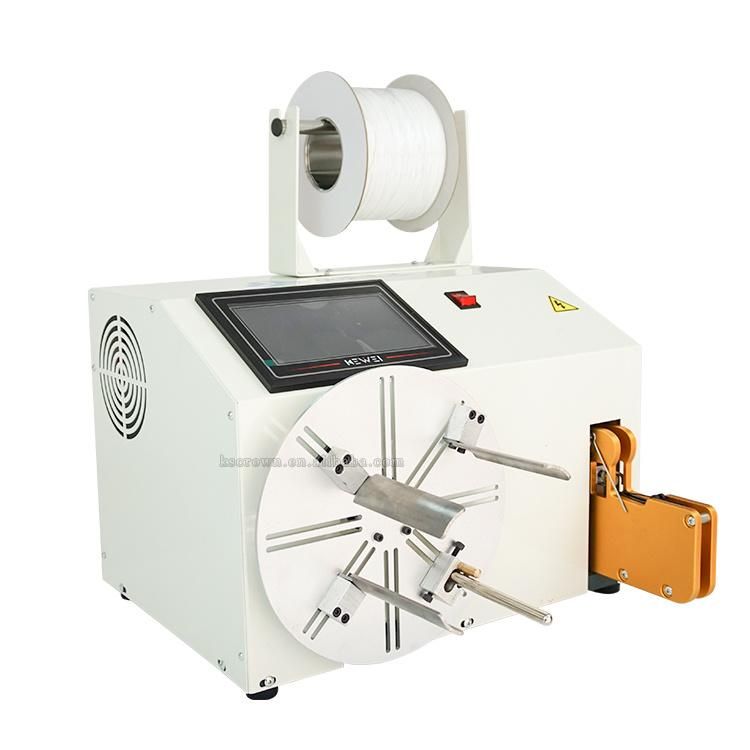 Semi Automatic Power Cable USB Cable Winding Tying Machines (WL-30A)