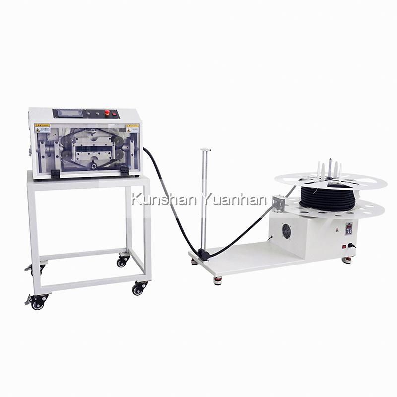 All in One Auto Long Tube Cutting Equipment Automatic Corrugated Pipe Bellows Cutting Machine
