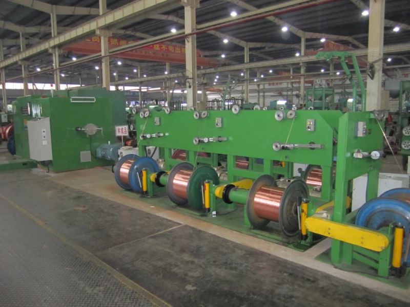 Copper Electrical Machinery Cable Wire Extrusion Extruder Twisting Stranding Bunching Drawing Winding Machine Price