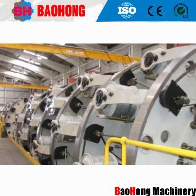 Steel Wire Armouring Machine 100% Back-Twist Sun &amp; Planetary Gear Device