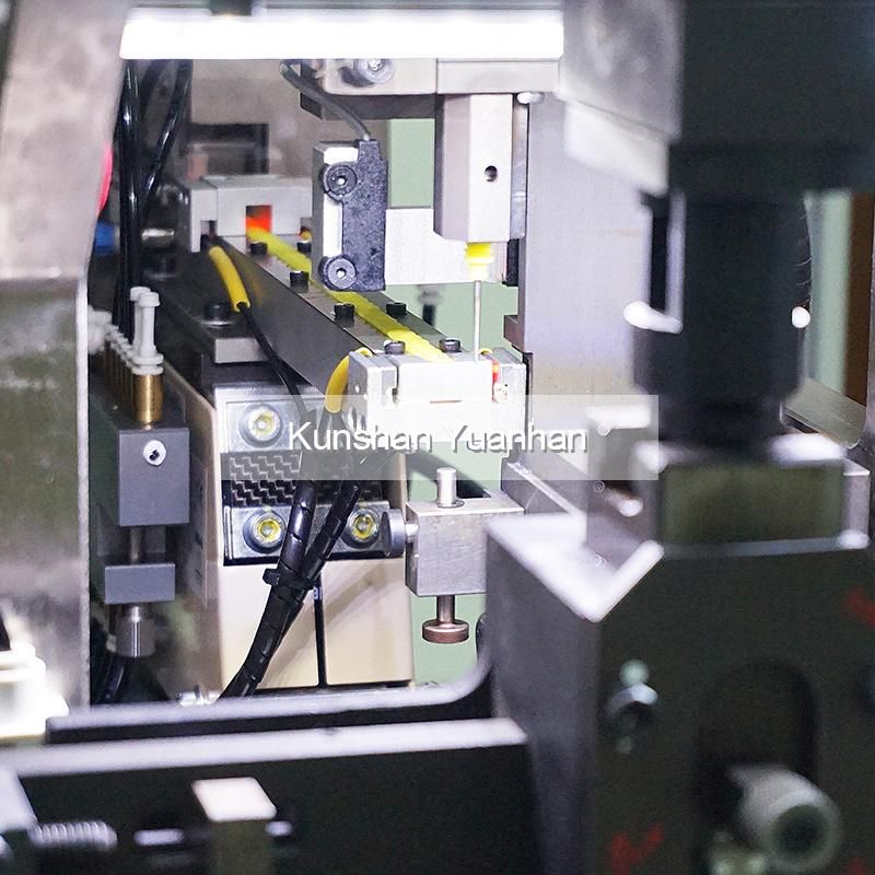 Semi-Automatic Cable Stripping and Rubber Seals Crimping Machine