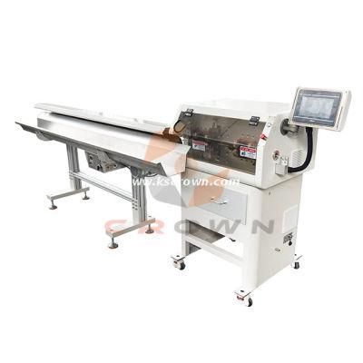 Wire Cutting &amp; Stripping Machine with Cable Pick-up Device
