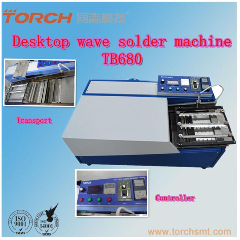 Torch Desktop SMT PCB Mini Wave Soldering Machine with 37kg Tin Pot