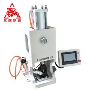 3q New Energy Industry Hydraulic Cable Crimping Automatic Terminal Crimping Machine