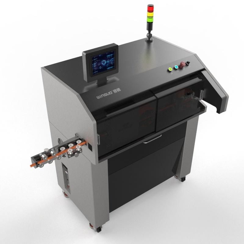 Automatic Coaxial Wire Cable Stripping and Cutting Machine /Wire Making Machine