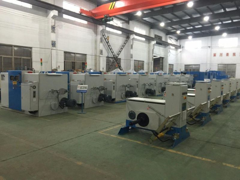 Electrical Cable Wire Twisting Winding Bunching Extrusion Double Twister Stranding Drawing Machine Extruder Annealing Tinning Wire Making Buncher Machine