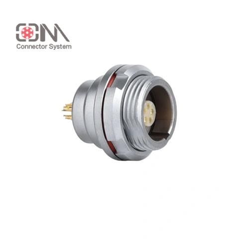 Qm K Series Zeg Fixed-Socket Glue Dispenser Push Pull RJ45 M12 Connector Banana Plug Socket Terminal Connector