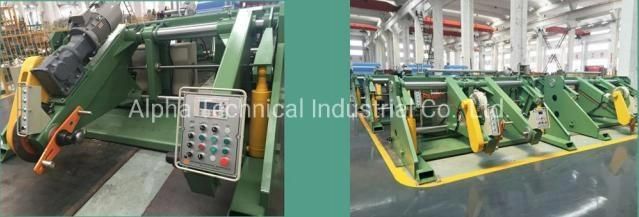 Hydraulic Cantilever Cable Winder with Traverse, Take up and Pay off Machine for Cable Steel Drum Winding