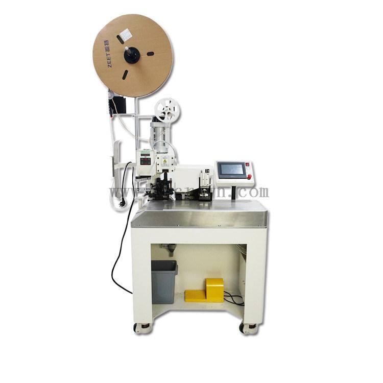 Fully Automatic Multicore Sheath Cable Wire Stripping and Crimping Machine