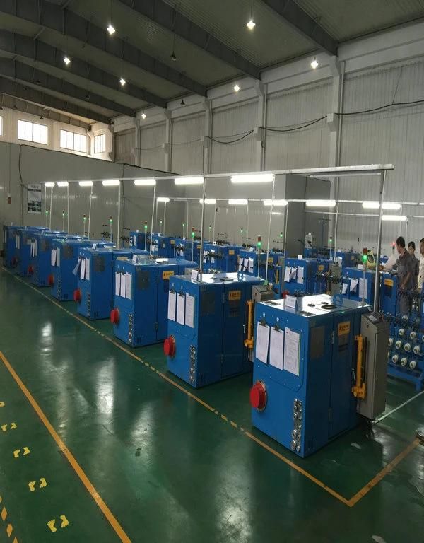 Cable Copper Wire Twister Strander Twisting Stranding Bunching Buncher Coiling Extruder Drawing Making Machinery Annealing Tinning High Qualityextrusion Machine