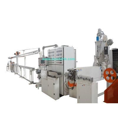 Building Cable Jacket Power Wire Extrusion Machine with Omron Temperature Control