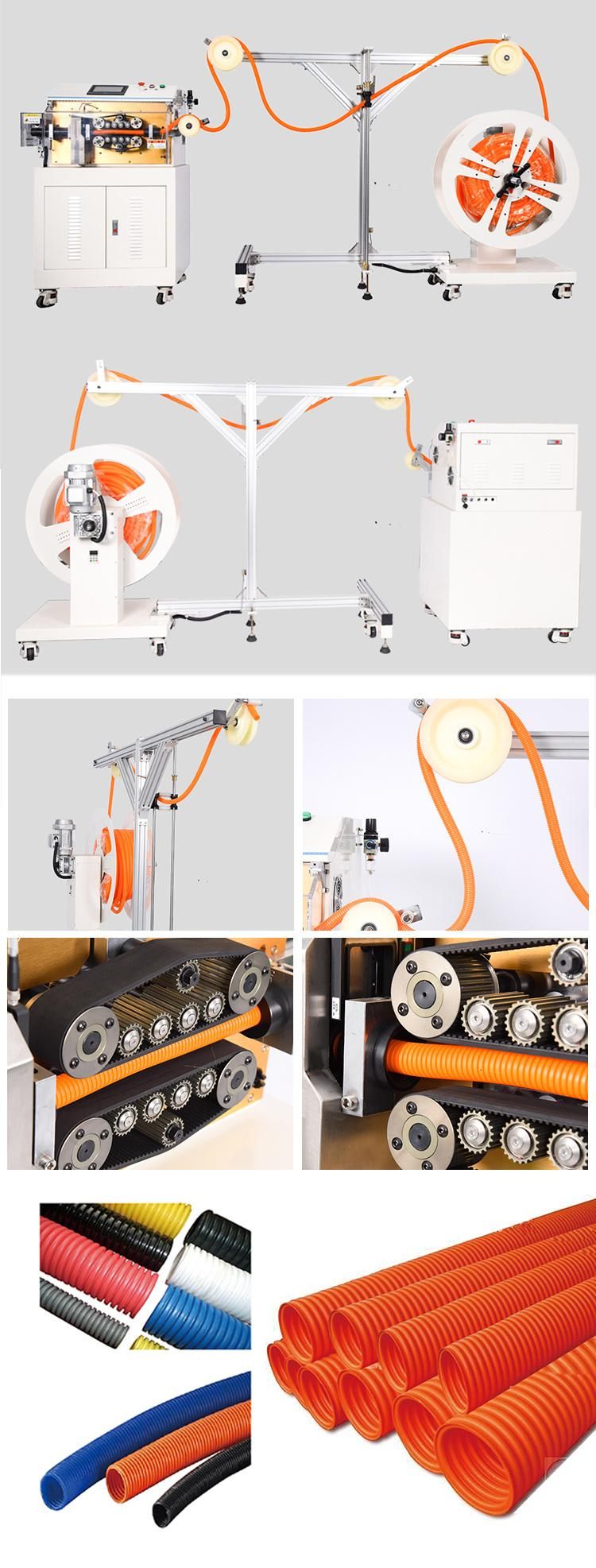 Full Automatic High Precision Wave Tube Cutting Corrugated Pipe Cutter Machine