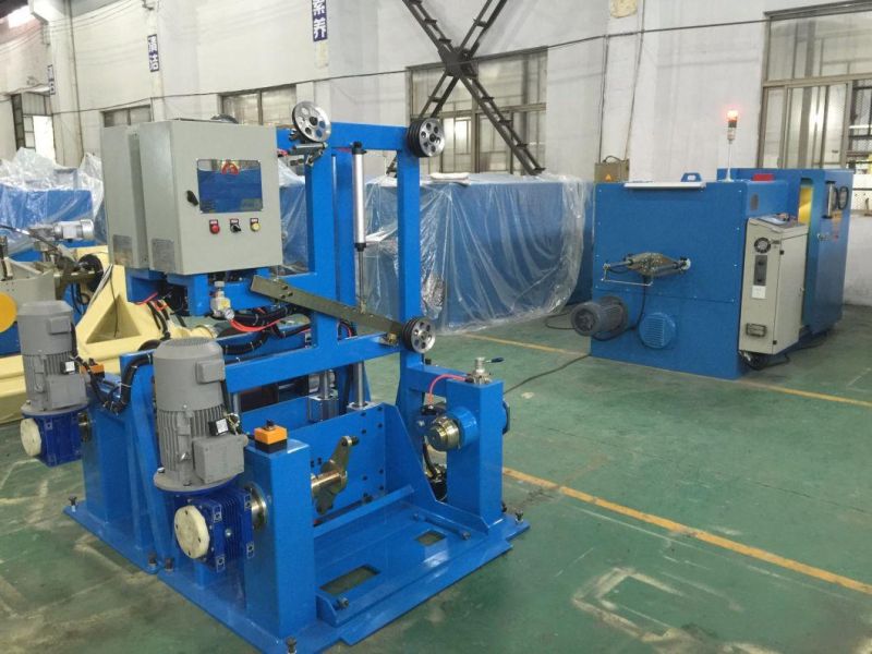 Electrical Cable Copper Wire Making Drawing Machinery Winding Rewinding Twist Twister Twisting Extrusion Machine