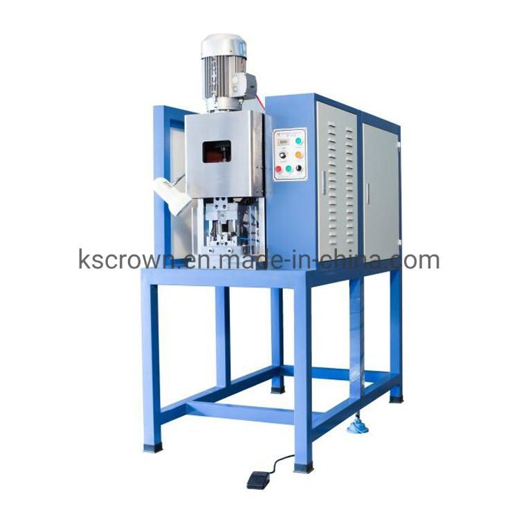 France Power Plug Making Machine, French Head Inner Frame 16A Plug Insert Crimping Machine