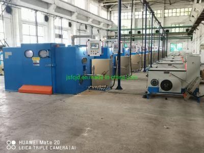 Sky Blue Fuchuan China Best Quality Buncher Bunching Machine Copper Wire 0.08-1.7mm Core Cable Electrical Wire Winding Twisting Machine
