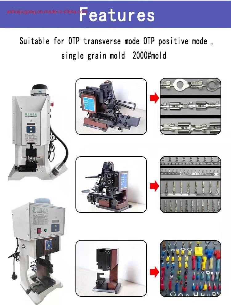 Jg-4.0t Semi-Auto Mute Terminal Crimping Machine