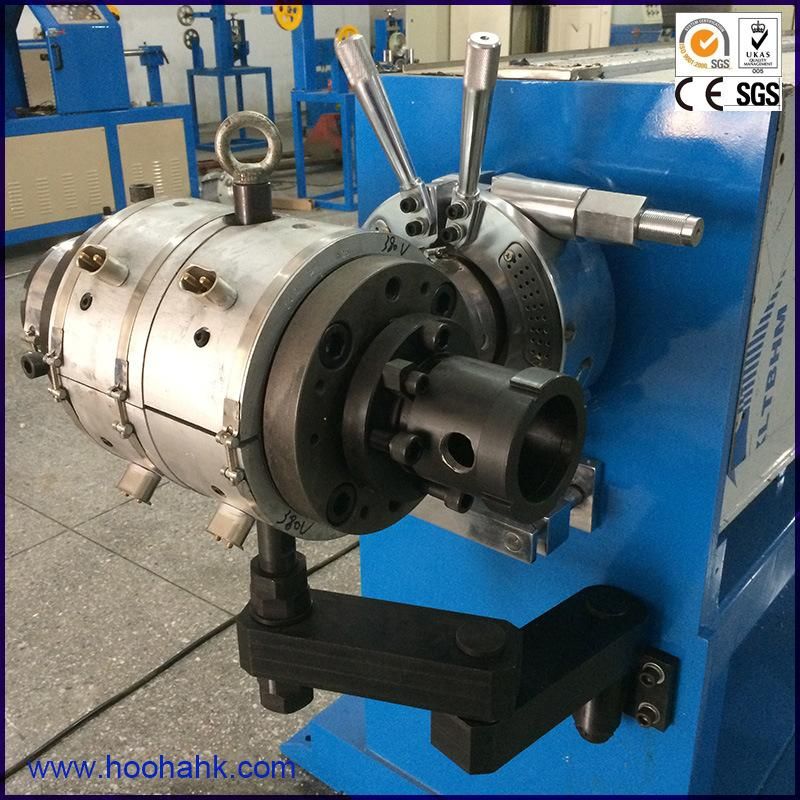 PE Insulated Cable Extruder Machine with Yaskawa Inveter