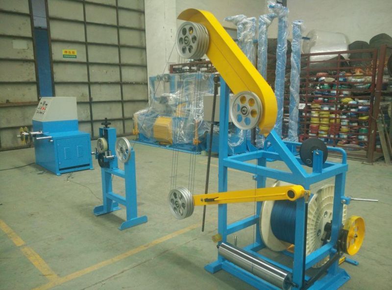 Core Cable Wire Wrapping and Coiling Winding Cutting Extrusion Bunching Buncher Stranding Coiler Coiling Wrapping Machine