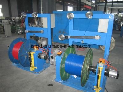 Bare Copper Wire One Time Double Cable Wire Cutting Winding Twist Twisting Twister Extrusion Machine