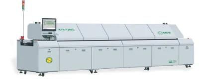 Dual-Track Lead Free 12 Zone SMT Reflow Oven in PCB Assembly Line, SMT Reflow Soldering Machine