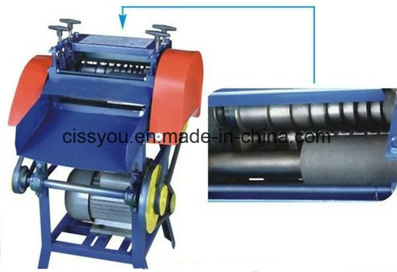 China Scrap Cable Wire Stripper Copper Wire Recycle Machine